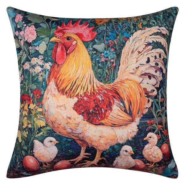 Πασχαλινή Μαξιλαροθήκη (45x45) Silk Fashion easter2025-5