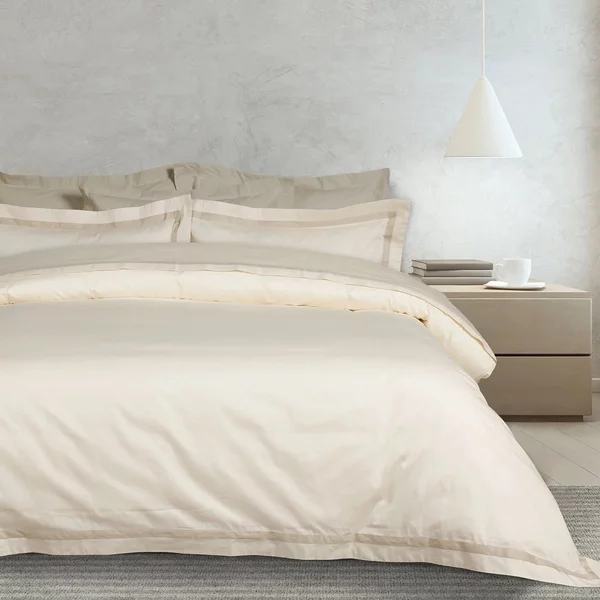 Σεντόνια Υπέρδιπλα (Σετ) Das Home Executive 1699 Ivory