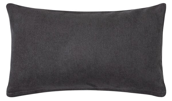 Διακοσμητική Μαξιλαροθήκη (30x50) Silk Fashion A802 Ανθρακί