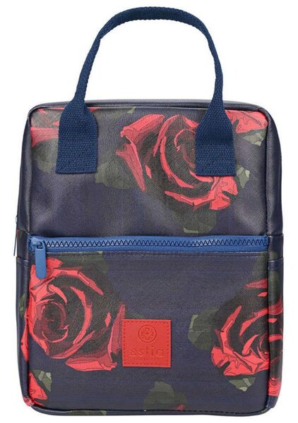 Ισοθερμική Τσάντα Save The Aegean Electric Roses 01-22457 20x14x27cm 7lt Multi Estia