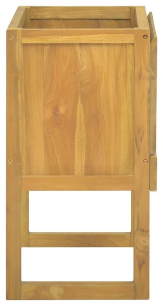 Έπιπλο Μπάνιου 60 x 40 x 75 εκ. από Μασίφ Ξύλο Teak - Καφέ