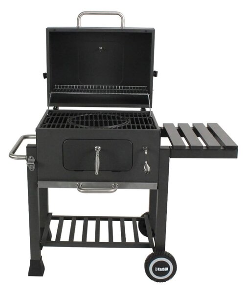 Ψησταριά Κάρβουνου BBQ Kaiser Inova Deluxe με καπάκι, θερμόμετρο και διαστάσεις 115x67x108cm