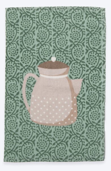 Πετσέτα Κουζίνας (40x60) Nef-Nef Homeware Teapot Green