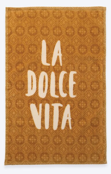 Πετσέτα Κουζίνας (40x60) Nef-Nef Homeware La Dolce Vita Mustard