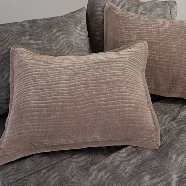 Ζεύγος Μαξιλαροθήκες (52x72) Nef-Nef Homeware Elements Brave Mocca