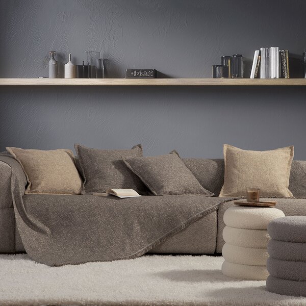 Ριχτάρι Πολυθρόνας (170x180) Nef-Nef Homeware Alamo 25 Stone