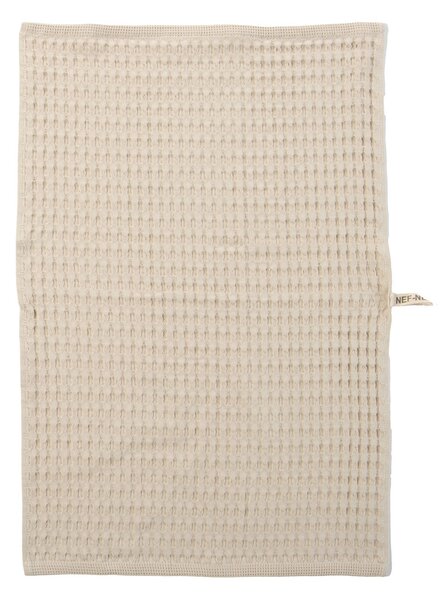 Ποτηρόπανο Πικέ (45x68) Nef-Nef Homeware Wafflow Εκρού