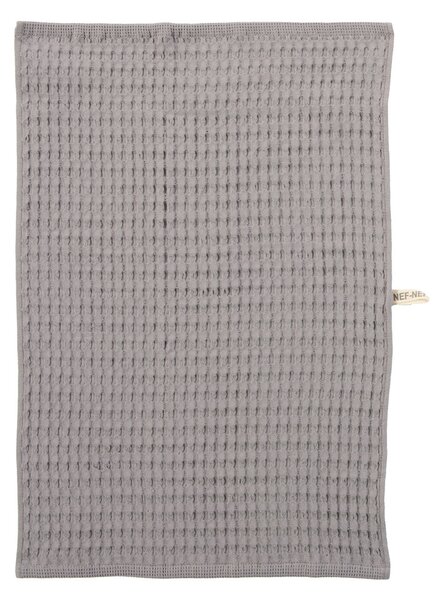 Ποτηρόπανο Πικέ (45x68) Nef-Nef Homeware Wafflow Γκρι