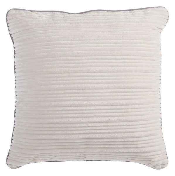 Διακοσμητικό Μαξιλάρι Βελουτέ (45x45) Nef-Nef Homeware Gildeus Εκρού
