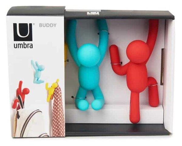 Buddy hooks Umbra σετ 3 κρεμάστρες τοίχου 7.6Χ16.5εκ 318165-022