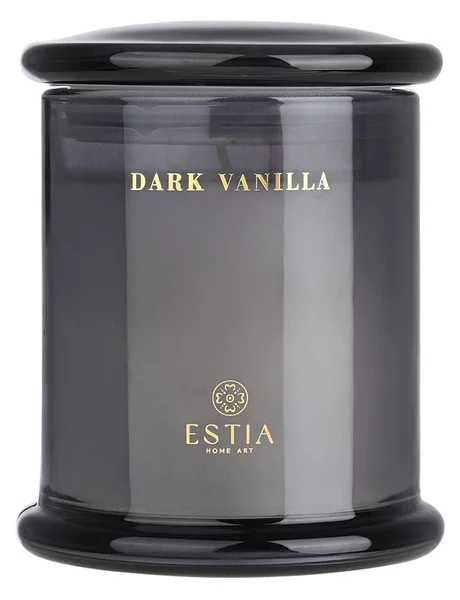 Κερί Αρωματικό 227gr Estia Dark Vanilla 04-36348