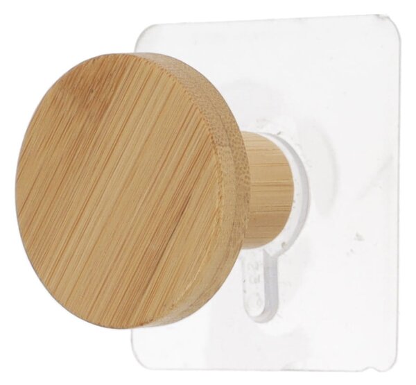 Κρεμαστράκι Αυτοκόλλητο (Φ4.5x4) T-D Rack Bamboo 91040195