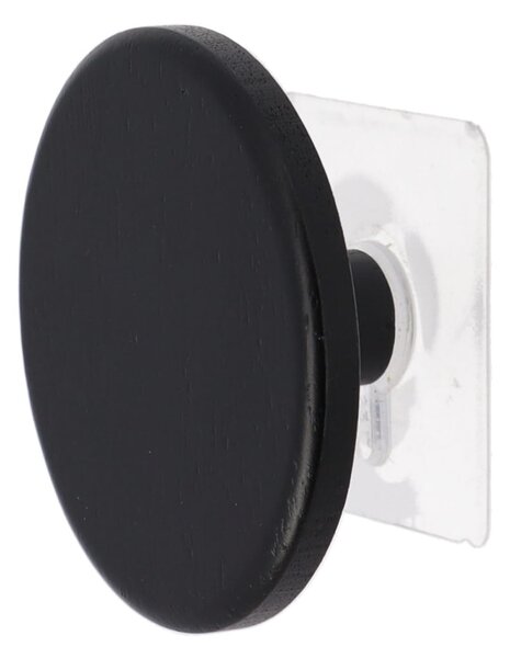 Κρεμαστράκι Αυτοκόλλητο (Φ8.5x4) T-D Rack Black 91042103