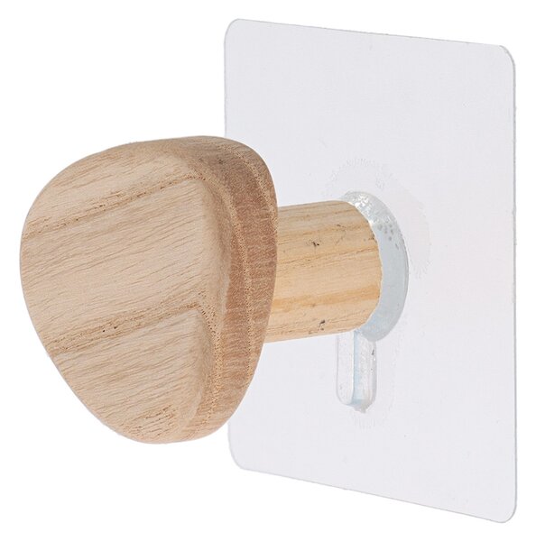 Κρεμαστράκι Αυτοκόλλητο (5.5x4x4) T-D Patere Natural 91060104