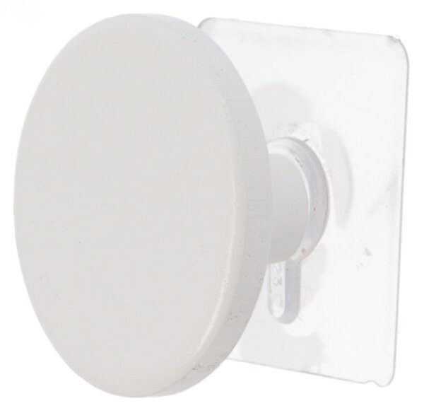 Κρεμαστράκι Αυτοκόλλητο (Φ6.5x4) T-D Rack White 91041100