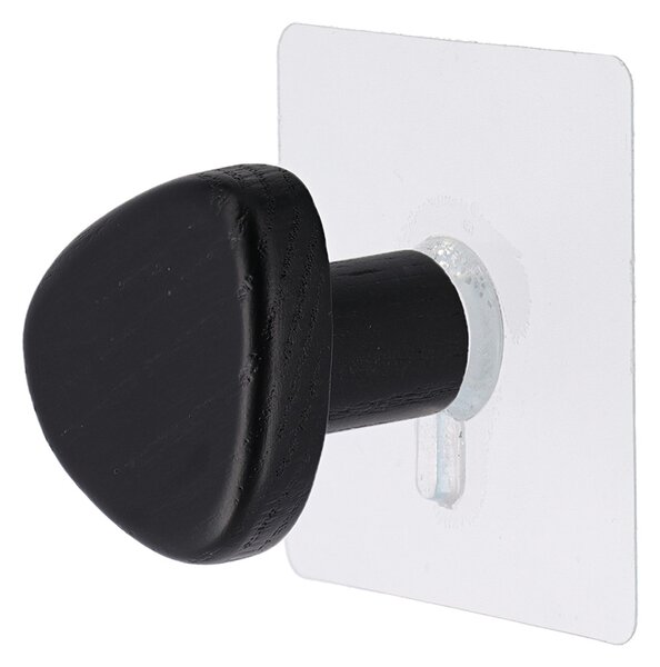 Κρεμαστράκι Αυτοκόλλητο (5.5x4x4) T-D Patere Black 91060103