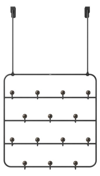 Μεταλλική κρεμάστρα τοίχου/πόρτας,μαύρη,Umbra Estique