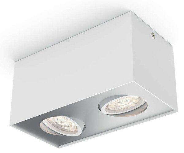 Philips 50492/31/P0-Φωτιστικό σποτ Dimming LED MYLIVING BOX 2xLED/4,5W/230V