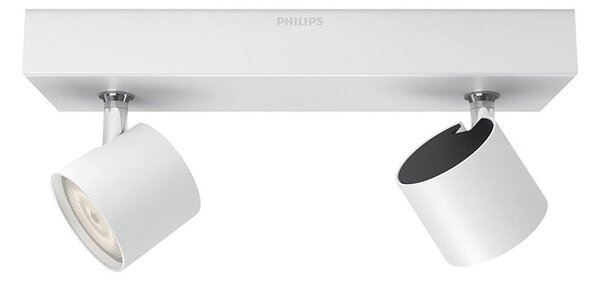 Philips 56242/31/P0 - Σποτ LED με ρύθμιση φωτισμού STAR 2xLED/4,5W/230V