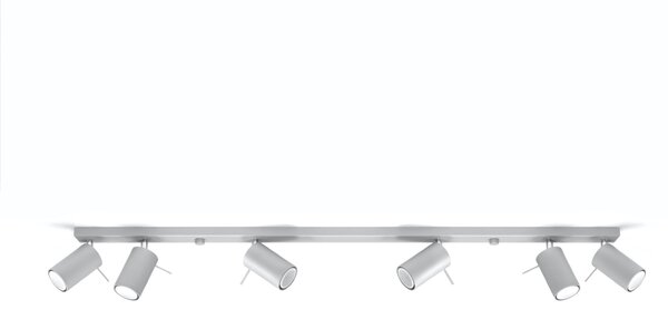 Sollux Φωτιστικό οροφής Ring 6,ατσάλι,6xGU10/40w