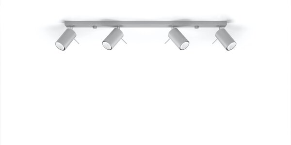 Sollux Φωτιστικό οροφής Ring 4,ατσάλι,4xGU10/40w