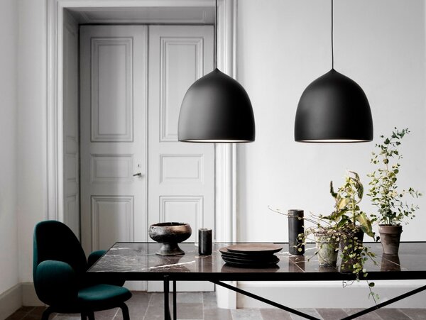 Fritz Hansen - Suspence P2 Κρεμαστό φωτιστικό Matte Black Fritz Hansen