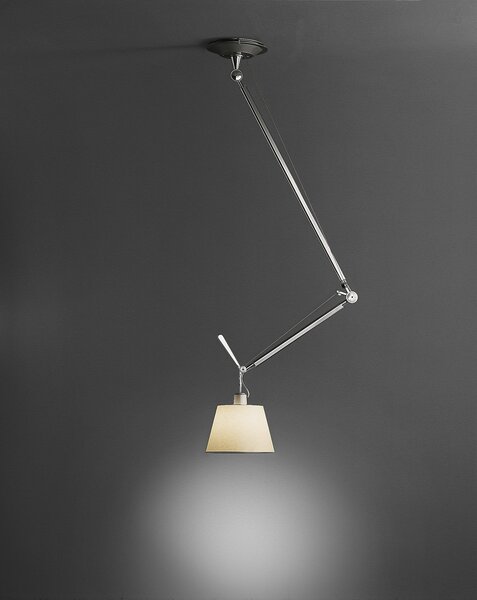 Artemide - Tolomeo Decentrata Κρεμαστό φωτιστικό ø240 Γκρι Artemide