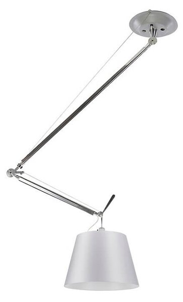 Artemide - Tolomeo Decentrata Κρεμαστό φωτιστικό ø240 Γκρι Artemide