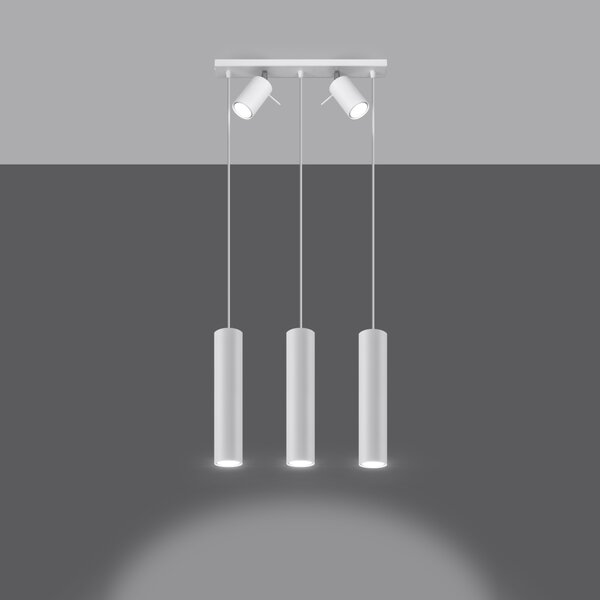 Sollux Κρεμαστό φωτιστικό Ring 5,ατσάλι,5xGU10/40w