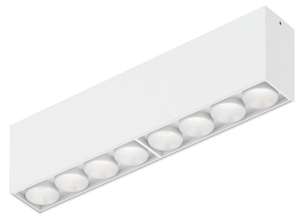 Wever & Ducré Lighting WEVER & DUCRÉ Φωτιστικό οροφής LED Linoo 8.0, λευκό ματ μέταλλο, ρυθμιζόμενος, Λευκό, Σαλόνι / τραπεζαρία, Αλουμίνιο, σύγχρονο, Οροφή πολλαπλής φλόγας