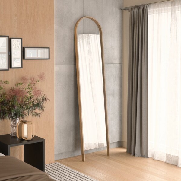 Ξύλινος καθρέπτης δαπέδου 195x45εκ. Umbra Bellwood Mirror