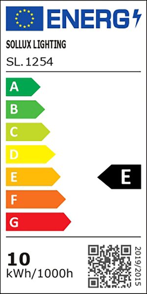 Sollux Φωτιστικό οροφής Dio 9,9xLED/10w, Χρώμα άσπρο