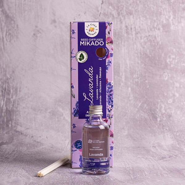 Αρωματικό Χώρου 50ml Με Στικς La Casa De Los Aromas 034351 Λεβάντα