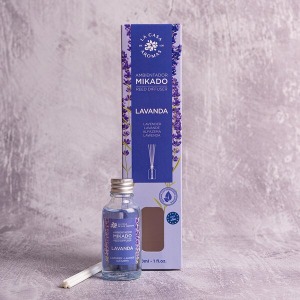 Αρωματικό Χώρου 30ml Με Στικς La Casa De Los Aromas 060312 Λεβάντα