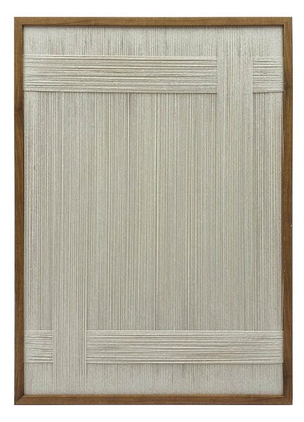 Πίνακας Με Κορνίζα (50x70) Espiel Μπεζ NIM116