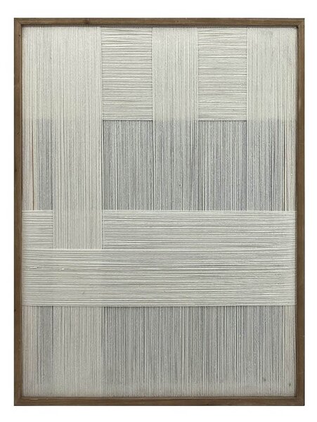 Πίνακας Με Κορνίζα (60x80) Espiel Μπεζ/Γκρι NIM109