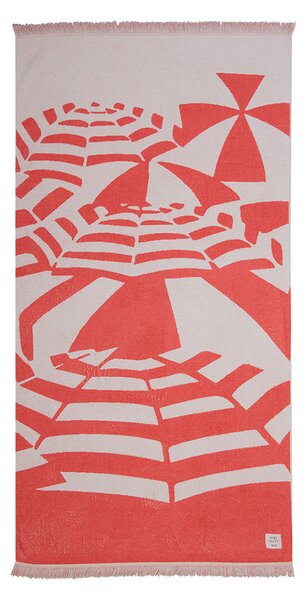 Πετσέτα Θαλάσσης (90x170) Nef-Nef Homeware Amalfi Coral
