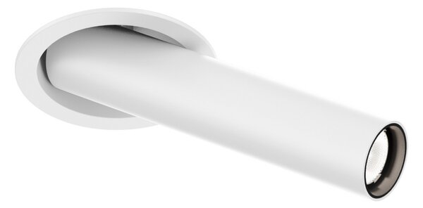 Wever & Ducré Lighting WEVER DUCRÉ Εντοιχισμένος προβολέας LED Match Sneak λευκός 2.700 K, Λευκό, Σαλόνι / τραπεζαρία, Αλουμίνιο, σύγχρονο