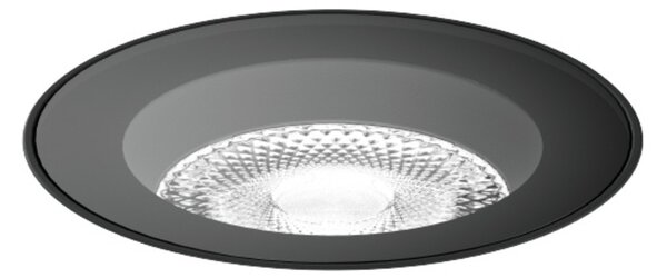 Wever & Ducré Lighting WEVER DUCRÉ Εντοιχισμένο φωτιστικό δαπέδου LED Blink trimless 2.0, μαύρο, Μαύρο, Αλουμίνιο, σύγχρονο, Φωτιστικά εσοχής στρογγυλά