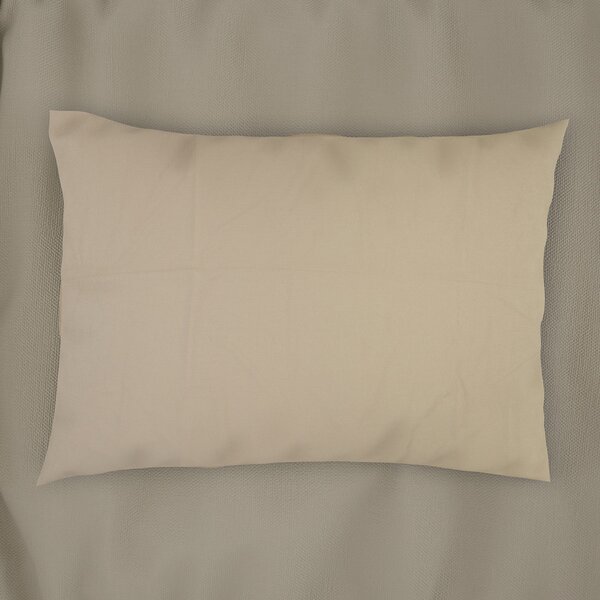 Βρεφική Μαξιλαροθήκη (35x45) Dimcol Solid 502 Beige