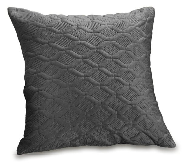 Διακοσμητική Μαξιλαροθήκη (45x45) Whitegg D0230 3-Dark Grey
