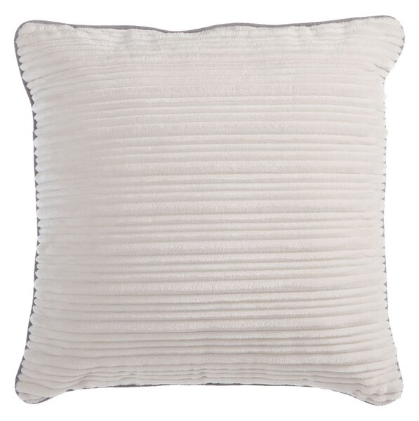 Διακοσμητικό Μαξιλάρι Βελουτέ (45x45) Nef-Nef Homeware Gildeus Ecru
