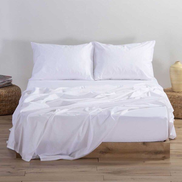 Ζεύγος Μαξιλαροθήκες (52x72) Nef-Nef Homeware Basic White
