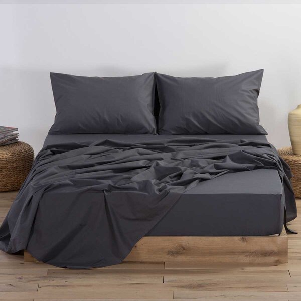 Ζεύγος Μαξιλαροθήκες (52x72) Nef-Nef Homeware Basic D.Grey