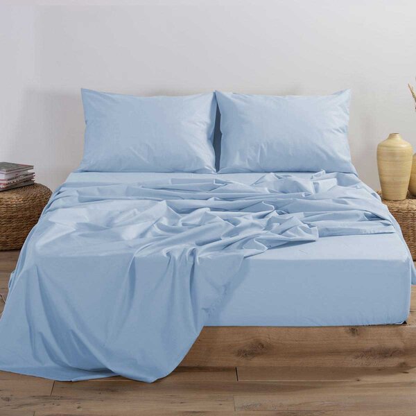 Ζεύγος Μαξιλαροθήκες (52x72) Nef-Nef Homeware Basic L.Blue 1216