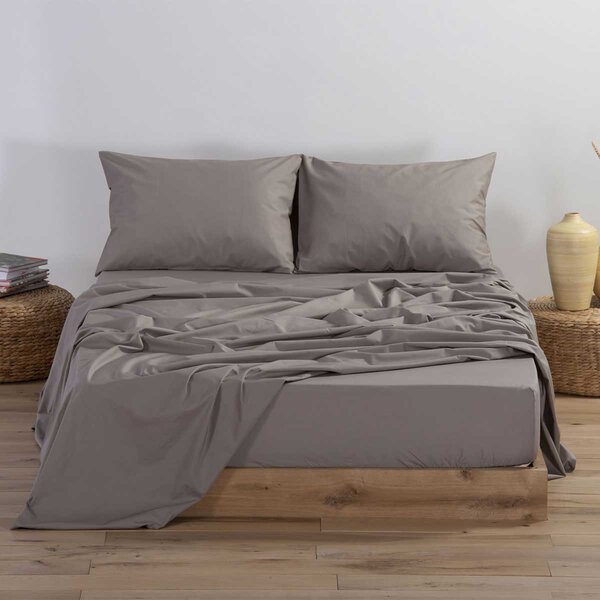 Ζεύγος Μαξιλαροθήκες (52x72) Nef-Nef Homeware Basic Mocca 1185