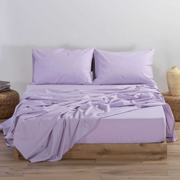 Ζεύγος Μαξιλαροθήκες (52x72) Nef-Nef Homeware Basic Lavender 1159