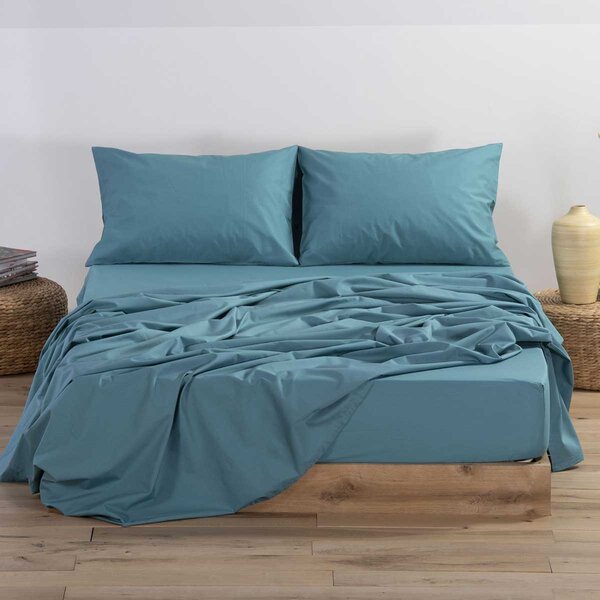 Ζεύγος Μαξιλαροθήκες (52x72) Nef-Nef Homeware Basic Dusty Petrol
