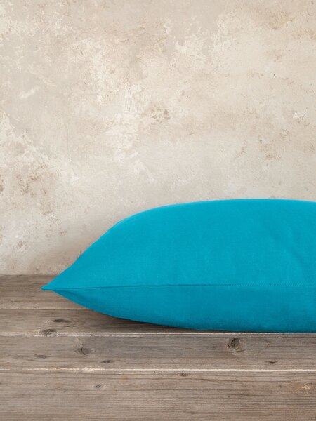 Ζεύγος Μαξιλαροθήκες (52x72) Nima Unicolors SS24 Petrol Blue