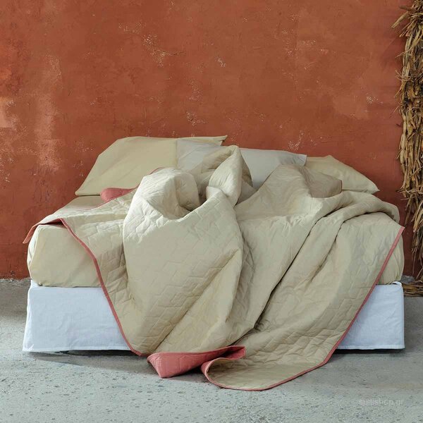 Κουβερλί King Size (240x265) 2 Όψεων Nima Bed Linen Deploy Tan/Mexican Beige